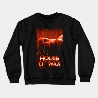 House Of Wax Horrors Unveiling Vincent's Masterpiece Crewneck Sweatshirt